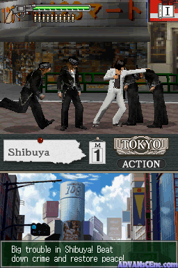 Tokyo Beat Down screenshot 3 for Nintendo DS